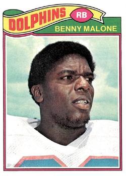 1977 Topps #316 Benny Malone Front