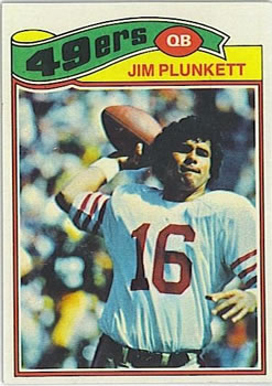 1977 Topps #331 Jim Plunkett Front