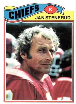 1977 Topps #335 Jan Stenerud Front