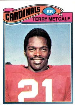 1977 Topps #345 Terry Metcalf Front