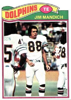 1977 Topps #372 Jim Mandich Front