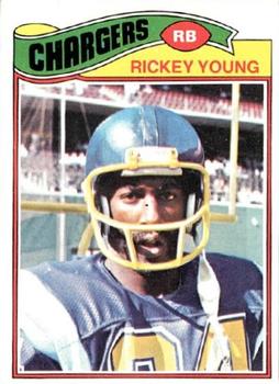 1977 Topps #384 Rickey Young Front