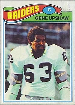 1977 Topps #415 Gene Upshaw Front