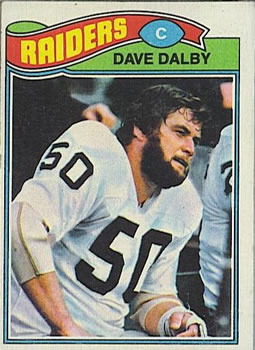 1977 Topps #511 Dave Dalby Front