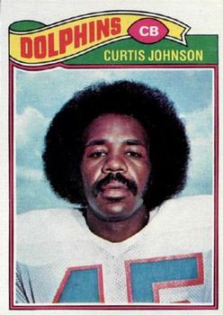 1977 Topps #72 Curtis Johnson Front