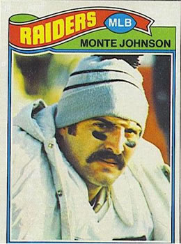 1977 Topps #77 Monte Johnson Front
