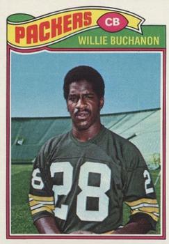 1977 Topps #402 Willie Buchanon Front