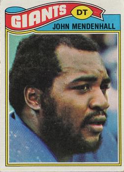 1977 Topps #435 John Mendenhall Front