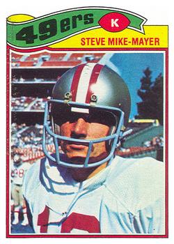 1977 Topps #474 Steve Mike-Mayer Front