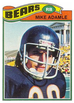 1977 Topps #481 Mike Adamle Front