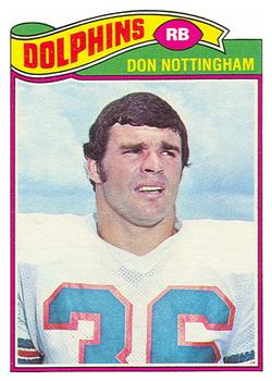 1977 Topps #492 Don Nottingham Front