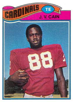 1977 Topps #504 J.V. Cain Front