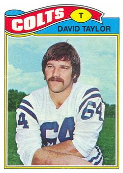1977 Topps #524 David Taylor Front