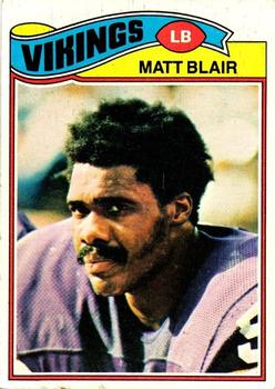 1977 Topps #84 Matt Blair Front