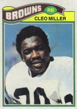1977 Topps #92 Cleo Miller Front