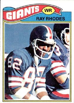 1977 Topps #98 Ray Rhodes Front