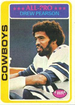 1978 Topps #350 Drew Pearson Front
