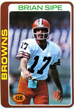 1978 Topps #53 Brian Sipe Front