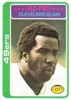 1978 Topps #170 Cleveland Elam Front
