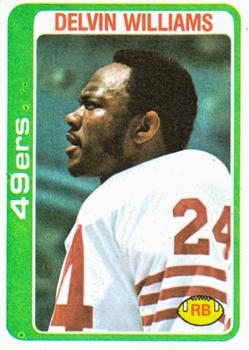 1978 Topps #264 Delvin Williams Front