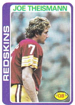 1978 Topps #416 Joe Theismann Front