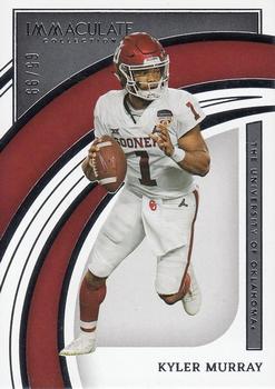 2022 Panini Immaculate Collection Collegiate #6 Kyler Murray Front