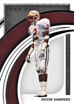 2022 Panini Immaculate Collection Collegiate #29 Deion Sanders Front