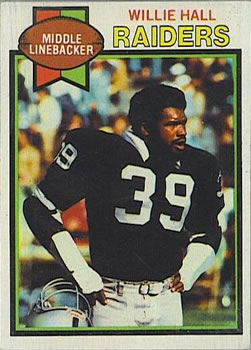 1979 Topps #235 Willie Hall Front