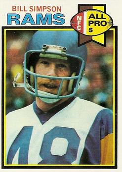 1979 Topps #312 Bill Simpson Front