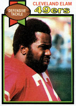 1979 Topps #410 Cleveland Elam Front