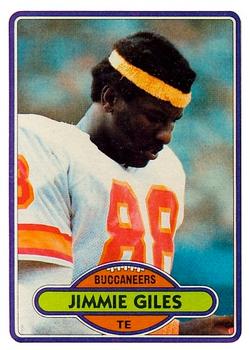 1980 Topps #131 Jimmie Giles Front