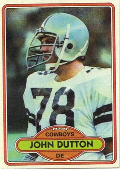 1980 Topps #134 John Dutton Front
