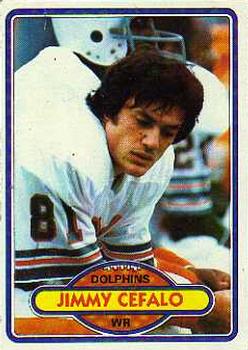 1980 Topps #158 Jimmy Cefalo Front