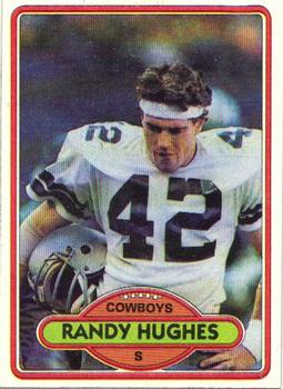 1980 Topps #15 Randy Hughes Front