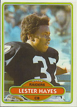 1980 Topps #195 Lester Hayes Front