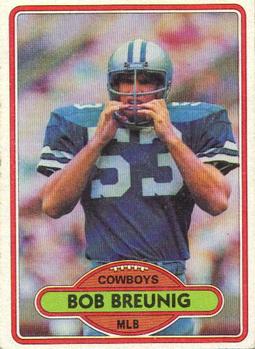 1980 Topps #204 Bob Breunig Front