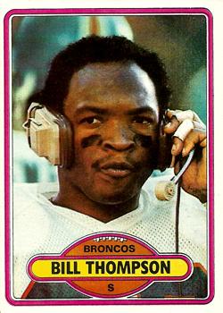 1980 Topps #212 Bill Thompson Front