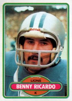 1980 Topps #224 Benny Ricardo Front