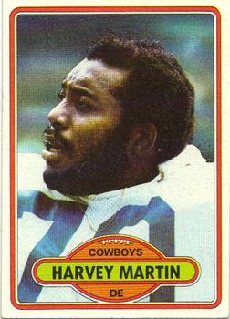 1980 Topps #270 Harvey Martin Front