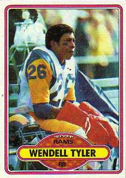 1980 Topps #273 Wendell Tyler Front
