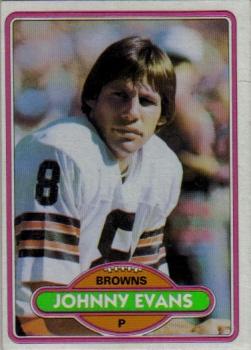 1980 Topps #279 Johnny Evans Front