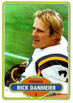 1980 Topps #329 Rick Danmeier Front