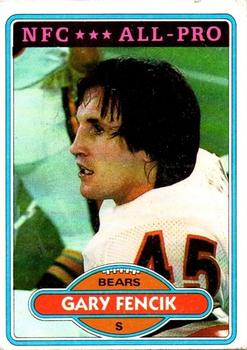 1980 Topps #380 Gary Fencik Front