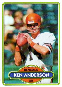 1980 Topps #388 Ken Anderson Front