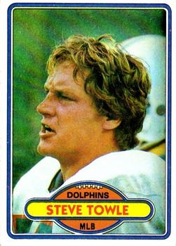 1980 Topps #461 Steve Towle Front