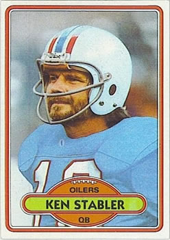 1980 Topps #65 Ken Stabler Front