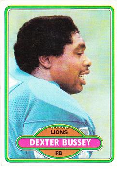 1980 Topps #66 Dexter Bussey Front