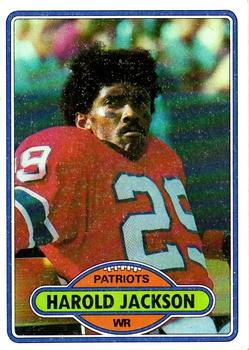 1980 Topps #7 Harold Jackson Front