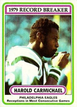 1980 Topps #2 Harold Carmichael Front