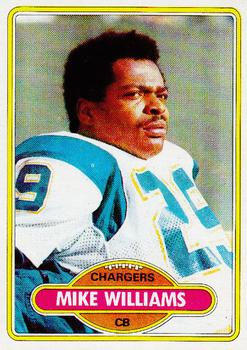 1980 Topps #8 Mike Williams Front